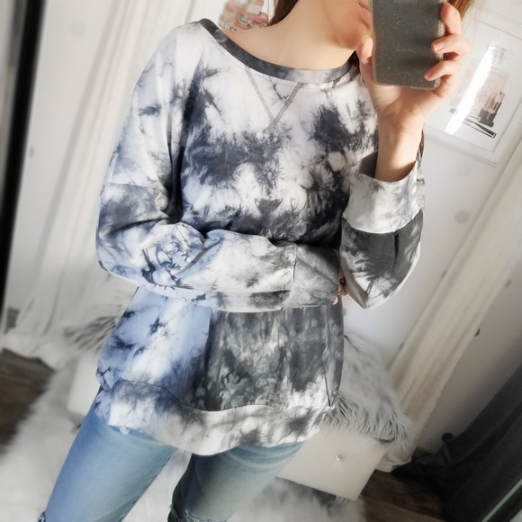 Last1️⃣🆕Naphtali Tie Dye Pullover Sweatshirt - Picture 2 of 9